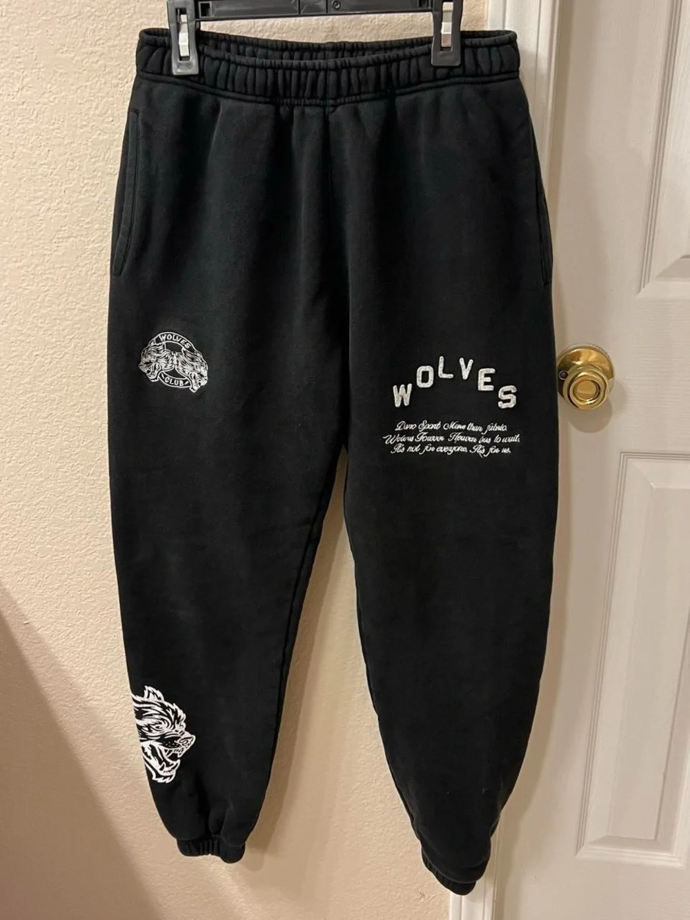 Darc Sport Black SHE Tag Cozy Sweatpants